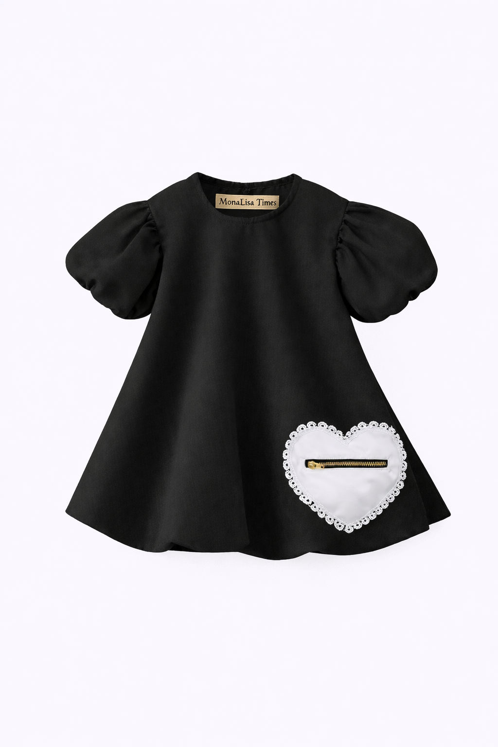 Midnight Lace Pocket Dress