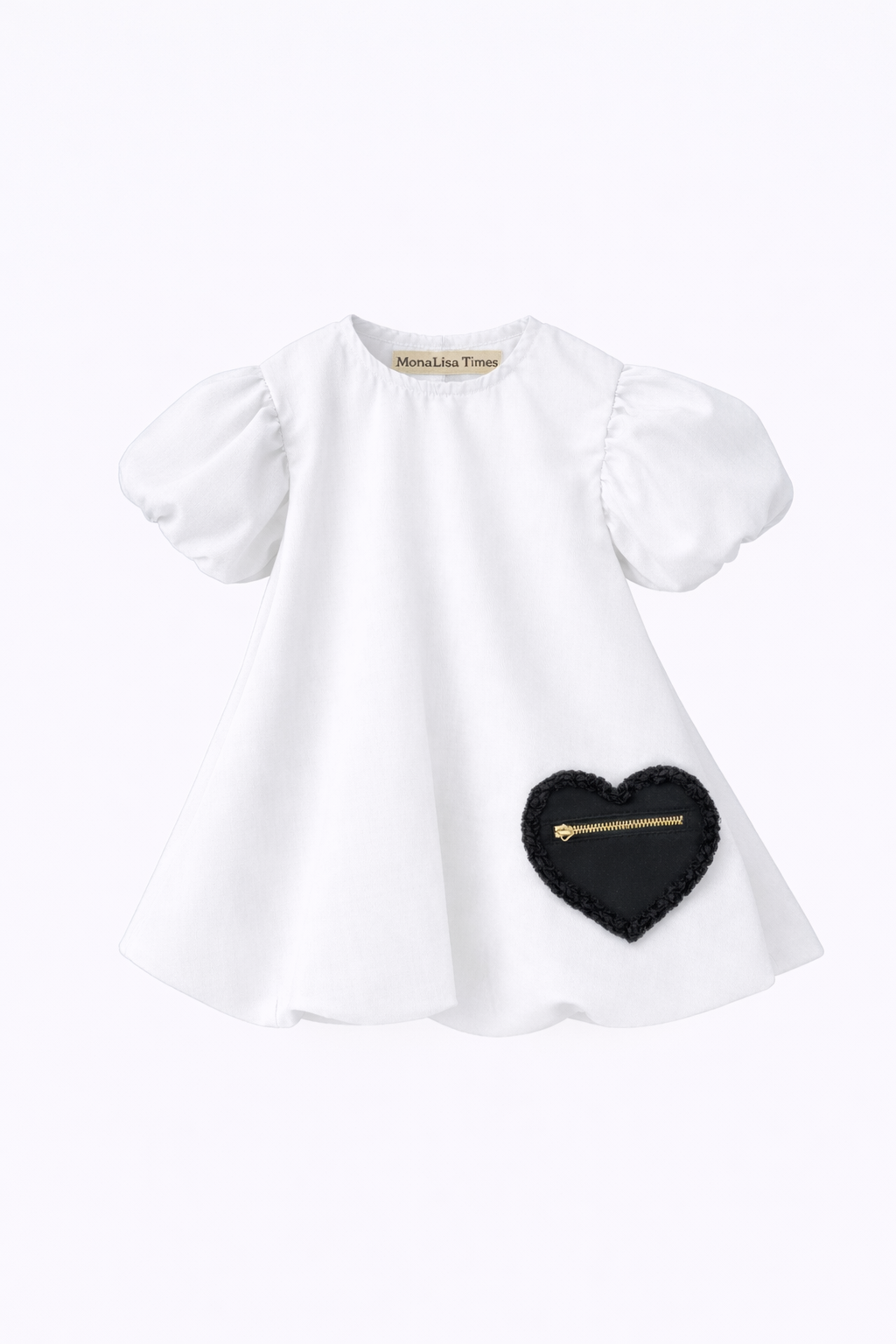 Ivory Sweetheart Pocket Dress